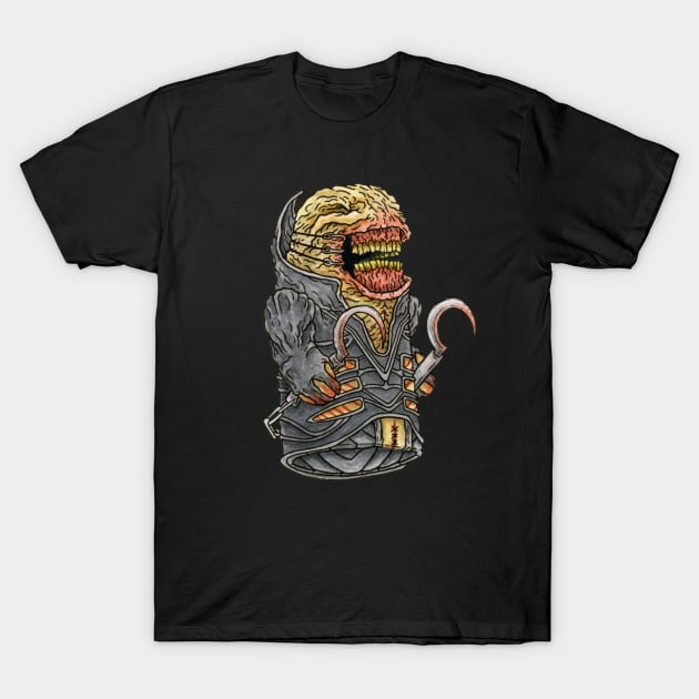 Chatterer, Hellraiser - Horror Hand Puppet T-Shirt by ScottBokma